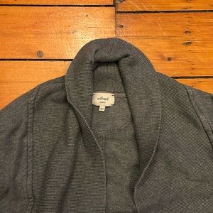 Wilfred size extra small gray cocoon sweater